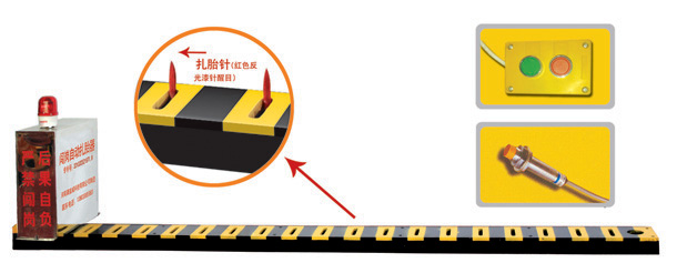 澄江市V3嵌入式闯岗自动扎胎器/阻车器